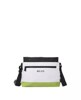 Маленькая женская сумка через плечо белого цвета Beats, белый