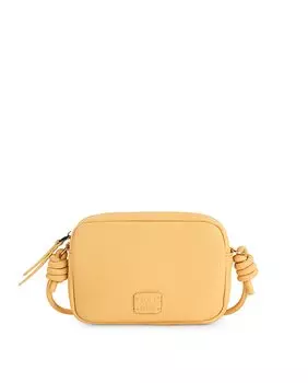 Маленькая женская сумка через плечо Charleroi желтого цвета на молнии SKPAT, желтый