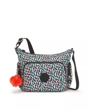 Маленькая женская сумка через плечо Gabb S с регулируемым ремешком, разноцветная Kipling