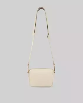 Маленькая женская сумка через плечо из натуральной кожи Adolfo Dominguez, цвет Natural