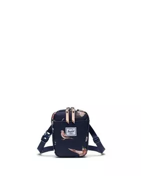 Маленькая женская сумка через плечо из разноцветной ткани на молнии Herschel, мультиколор