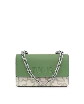 Маленькая женская сумка через плечо Kaos Icon Tous, зеленый