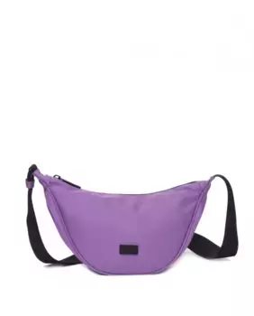 Маленькая женская сумка через плечо на молнии Kcb, цвет Lila