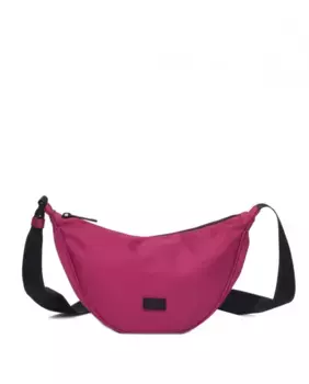 Маленькая женская сумка через плечо на молнии Kcb, цвет Fucsia