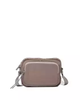 Маленькая женская сумка через плечо с передним карманом Kcb, цвет Topo