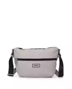 Маленькая женская сумка через плечо светло-бежевого цвета Beats