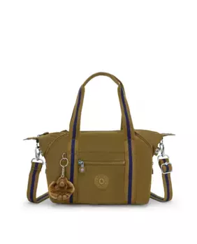 Маленькая женская сумка через плечо Versatile Kipling зеленого цвета