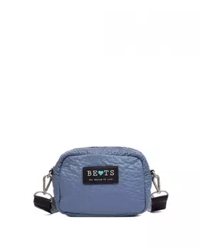 Маленькая женская сумка через плечо в джинсах Beats, светло-синий