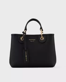 Маленькая женская сумка-шопер MyEA Emporio Armani, черный