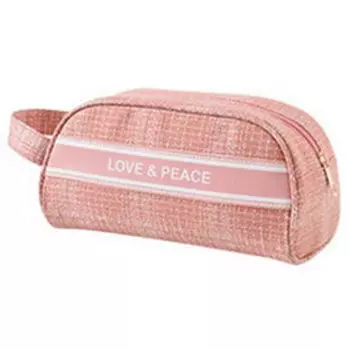 Маленькая женская сумочка для макияжа Lille, Розовый Trip Story, розовый