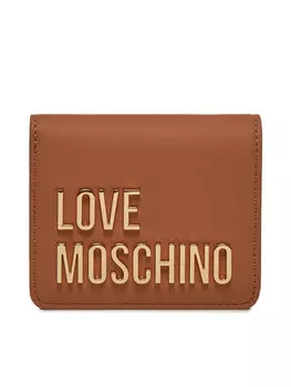 Маленькая женская сумочка Love Moschino, коричневый