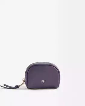 Маленькая женская сумочка с застежкой-молнией, однотонная Parfois, пурпурный