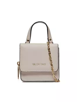 Маленькая женская сумочка Valentino, экрю