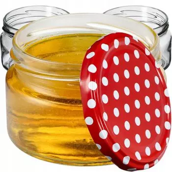 Маленькие баночки для консервирования KADAX 250 мл, банки для варенья с крышками, герметичные банки в подарок