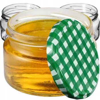 Маленькие баночки для консервирования KADAX 250 мл, банки для варенья с крышками, герметичные банки в подарок