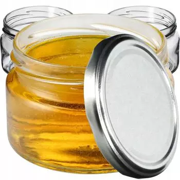 Маленькие баночки для консервирования KADAX 250 мл, банки для варенья с крышками, герметичные банки в подарок