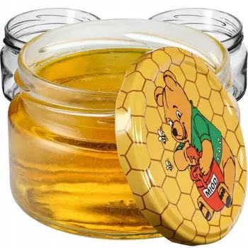 Маленькие баночки для консервирования KADAX 250 мл, баночки для варенья с крышками, герметичные баночки в подарок