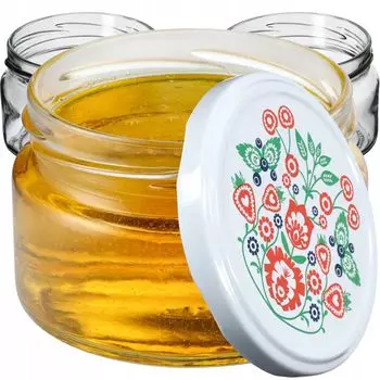 Маленькие баночки для консервирования KADAX 250 мл, баночки для варенья с крышками, герметичные баночки в подарок