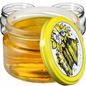 Маленькие баночки для консервирования KADAX 250 мл, банки для варенья с крышками, герметичные банки в подарок