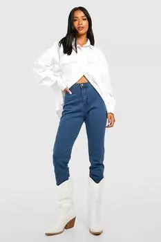 Маленькие джинсы скинни Boohoo, синий