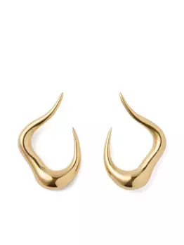 Маленькие серьги Bold Stream из желтого золота Fernando Jorge, золотой