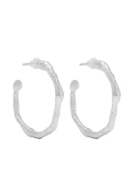 Маленькие серьги-кольца Forte Forte, серебряный