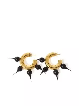 Маленькие серьги-кольца Spike Sunnei, золотой