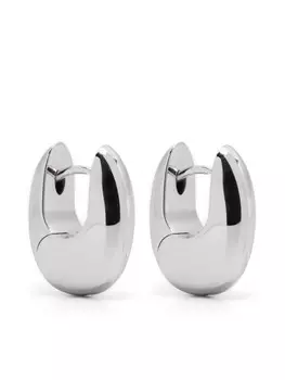 Маленькие серьги Pebble Tom Wood, серебряный