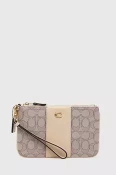Маленький браслет Coach, бежевый