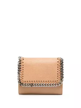 Маленький бумажник Falabella Stella McCartney, нейтральный цвет