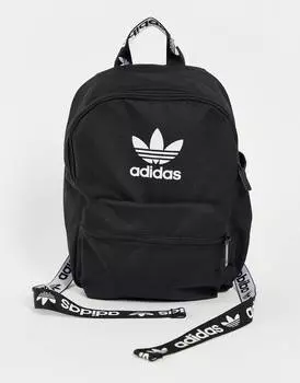Маленький черный рюкзак adidas Adicolor