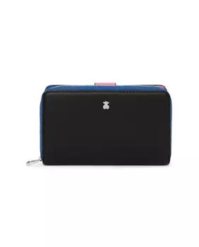 Маленький черный женский кошелек New Dubai Tous, черный