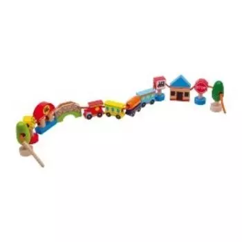 Маленький дизайн стопы, головоломка с поездом Small Foot Design