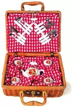 Маленький дизайн стопы, корзина для завтрака для пикника Small Foot Design