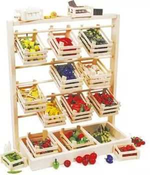 Маленький дизайн стопы, полка для магазина Small Foot Design