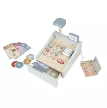 Маленький голландский деревянный кассовый аппарат (новые цвета) Little Dutch