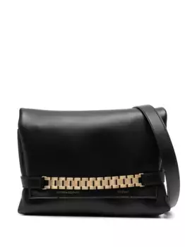 Маленький клатч Chain Pouch VICTORIA BECKHAM, черный