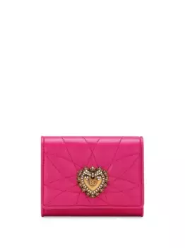 Маленький кошелек Devotion DOLCE & GABBANA, розовый