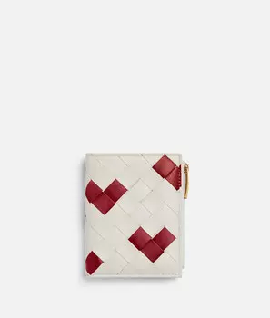 Маленький кошелек Intrecciato, складывающийся вдвое Bottega Veneta