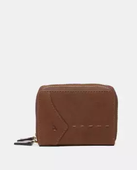 Маленький кошелек из коньячной кожи Abbacino, цвет Camel