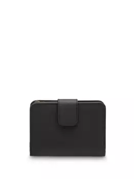 Маленький кошелек из сафьяновой кожи Prada, черный