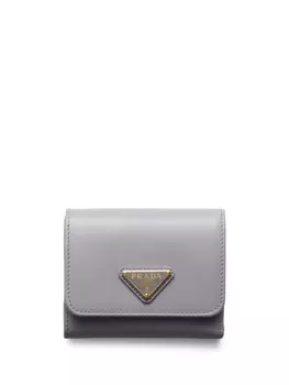 Маленький кошелек Prada, серый