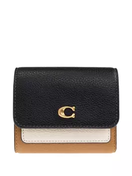 Маленький кошелек с логотипом Mila от Coach, черный