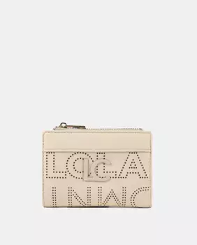 Маленький кошелек с высечкой Lola Casademunt, цвет Crudo