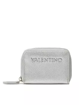 Маленький кошелек Valentino, серебряный