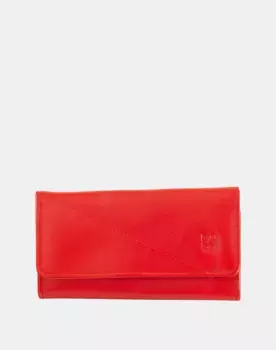 Маленький кожаный брелок на 6 крючков Dudu, красный