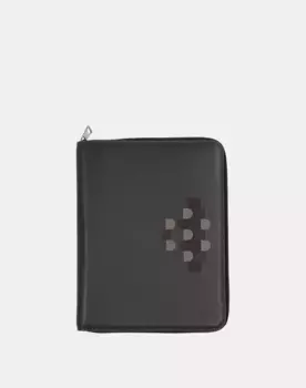 Маленький кожаный держатель для документов A5 mini iPad кожаный держатель Dudu, темно-серый