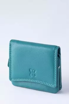 Маленький кожаный кошелек Lakeland с клапаном Lakeland Leather, зеленый