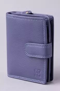 Маленький кожаный кошелек Lakeland со складками Lakeland Leather, фиолетовый