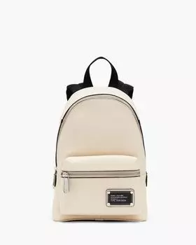 Маленький кожаный рюкзак Marc Jacobs, цвет Marshmallow
